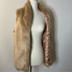 BCBGeneration Faux Fur Vest XS